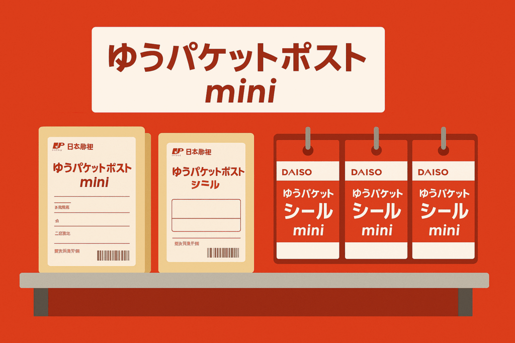 ゆうパケットポストminiはダイソーで売ってる?基本情報まとめ