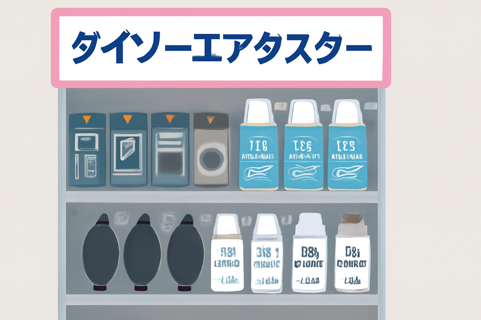 ダイソーエアダスターはどこの売り場?選び方